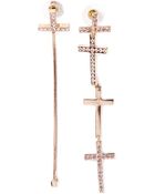 Luxury Fashion Cross Shaped Earrings - Lyst