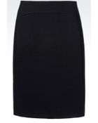 Emporio Armani Pencil Skirt In Jersey - Lyst