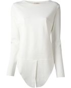 Dondup Slit Top - Lyst