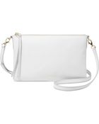 Fossil Sydney Leather Top Zip Crossbody - Lyst