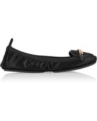 Yosi Samra Fold-Up Calf Hair Flats - Lyst