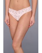 Hanky Panky Signature Lace Original Rise Thong - Lyst