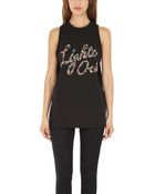 3.1 Phillip Lim Cut In "Lights Out" Tank - Lyst