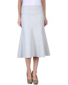 Celine 34 Length Skirt - Lyst