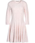 Alexander McQueen Short Dress - Lyst