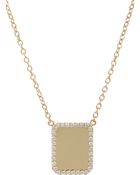Finn Diamond & Gold Looking Glass Pendant Necklace - Lyst