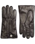 Brooks Brothers Leather Gloves - Lyst