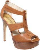 Michael Kors Berkley Platform Sandals - Lyst