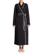 Cottonista Contrast-Piping Robe - Lyst
