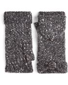 Kate Spade Sequined Pop Top Mittens - Lyst