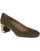 Nina Play Suede Pumps - Lyst