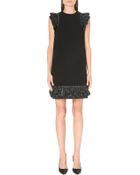 Christopher Kane Ruched-trim Crepe Dress - Lyst