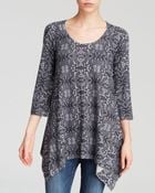 Nally & Millie Geometric Print Tunic - Lyst