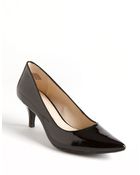 Anne Klein Isana Patent Leather Pumps - Lyst