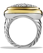 David Yurman Waverly Ring With Diamonds & Gold - Lyst