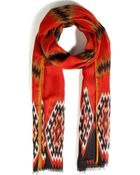 Etro Cashmere-Silk Blend Printed Scarf - Lyst