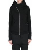 DRKSHDW by Rick Owens Mountain Hoodie Cotton Sweatshirt - Lyst