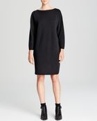 Vince Sweater Dress Chiffon Back - Lyst