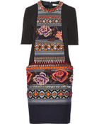 Matthew Williamson Embellished Matelassã© And Jacquard Dress - Lyst