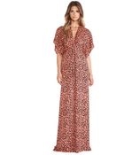 Issa Pollyanna Wrap Maxi Dress - Lyst