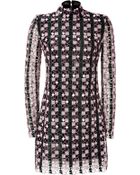 Mary Katrantzou Geometric Print Mini-Dress - Lyst