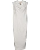 Rick Owens Kneelength Dress - Lyst