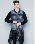 Pull&Bear Denim Jacket - Lyst