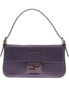Fendi "Baguette" Leather Bag - Lyst