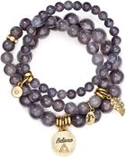 Sequin Balance Feather Bracelets, Set Of 3 - Lyst