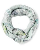 Roberto Cavalli Printed Scarf - Lyst