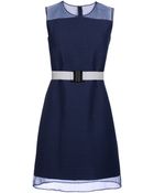 Victoria, Victoria Beckham Short Dress - Lyst