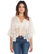 Jen's Pirate Booty Barcelona Crop Kaftan - Lyst