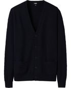 Uniqlo Men Cashmere V Neck Cardigan - Lyst