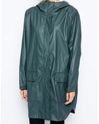 Selected Rakel Rain Coat - Lyst