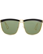 Dior Metal Wire Rectangle Sunglasses - Lyst