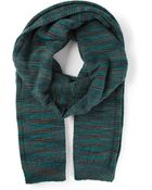 M Missoni Patterned Scarf - Lyst