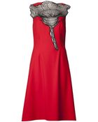 Christopher Kane Rose Crochet Dress - Lyst