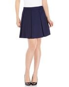 Rebecca Minkoff Navy Liv Skirt - Lyst