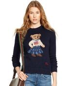 Polo Ralph Lauren Intarsia-knit Bear Sweater - Lyst