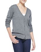 ESCADA Button-Front Cashmere Cardigan - Lyst
