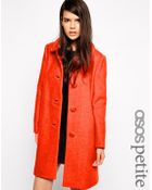 Asos Exclusive Swing Dolly Coat - Lyst