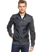 Calvin Klein Full Zipper Jacket - Lyst