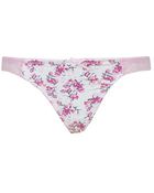 Topshop Floral Thong - Lyst