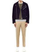 Acne Studios Gibson Suede Biker Jacket - Lyst