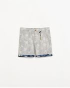 Zara Printed Bermudas - Lyst