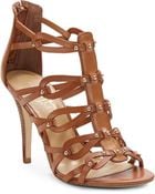 Ivanka Trump Mallorie Studded Gladiator Leather Sandals - Lyst