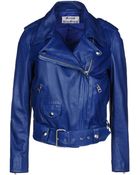Acne Studios Leather Outerwear - Lyst
