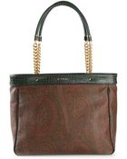 Etro Paisley Print Tote Bag - Lyst