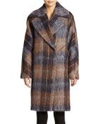 Trina Turk Mohair-Blend Cocoon Coat - Lyst