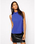 True Decadence High Neck Top - Lyst